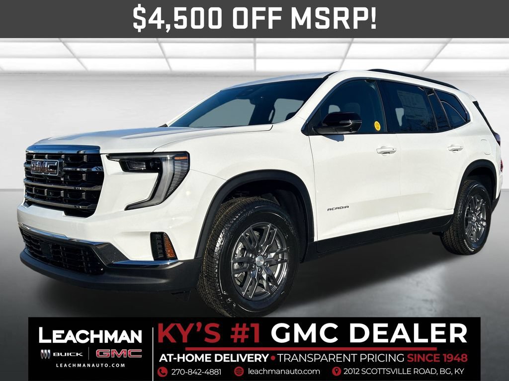 New 2026 GMC Acadia Elevation w/ LPO, Floor Liner Package FWD image 7