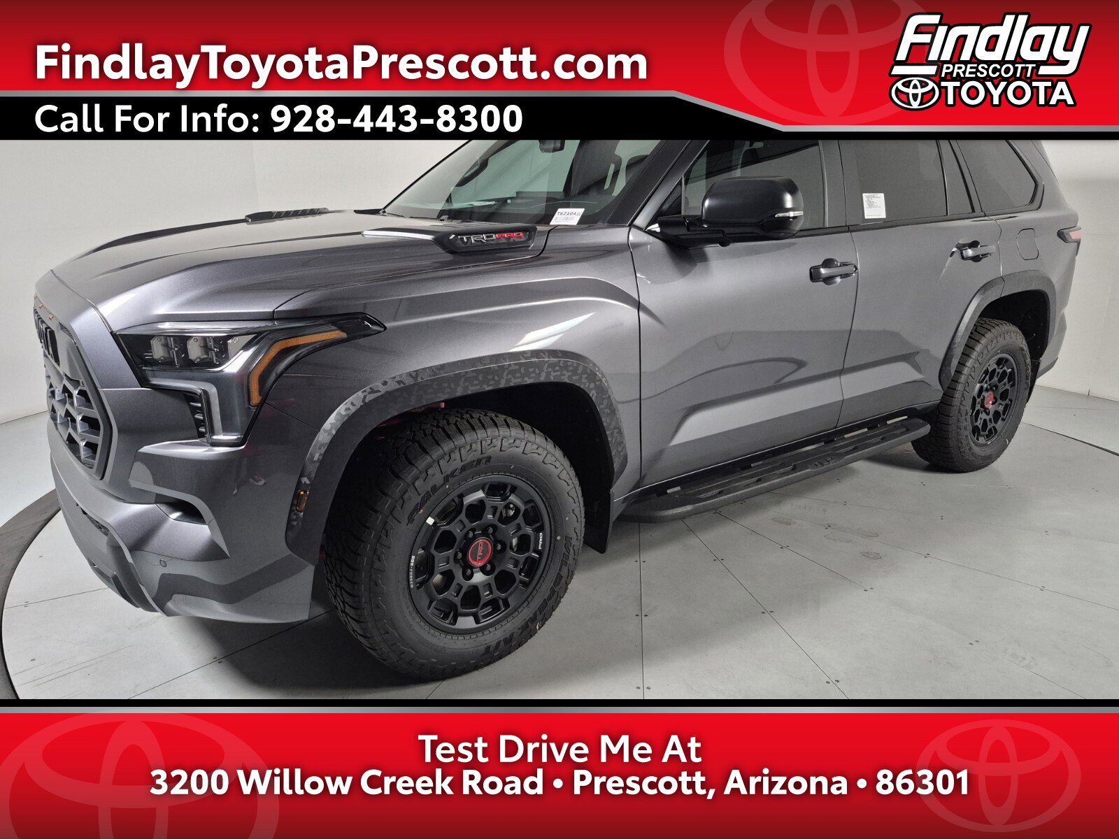 New 2026 Toyota Sequoia TRD Pro