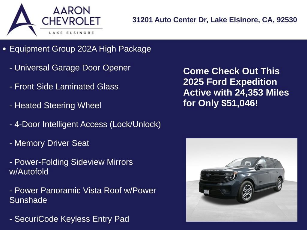 Used 2025 Ford Expedition Active RWD image 10