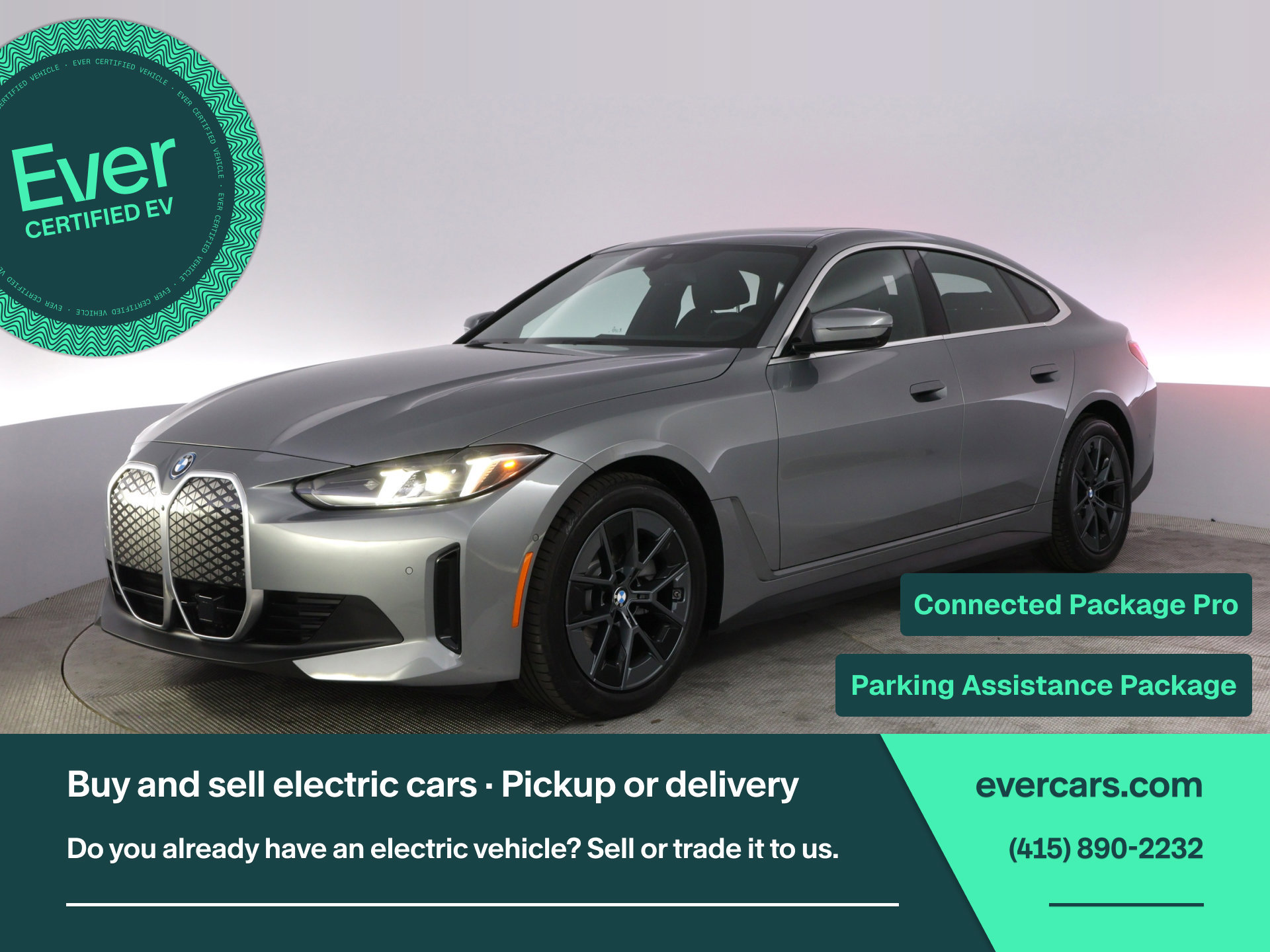 Used 2025 BMW i4 eDrive40 w/ Parking Assistance Package