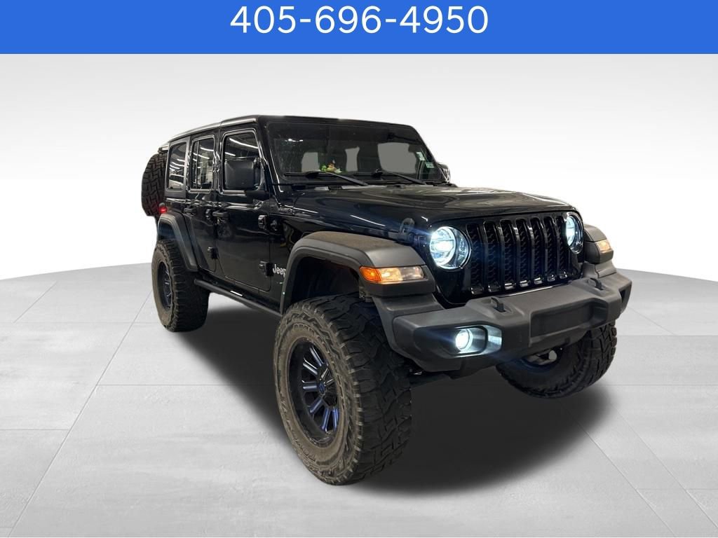 Used 2021 Jeep Wrangler Unlimited Sport AWD/4WD image 4