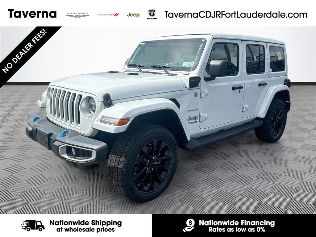 Certified 2022 Jeep Wrangler Unlimited Sahara w/ Cold Weather Group AWD/4WD image 1