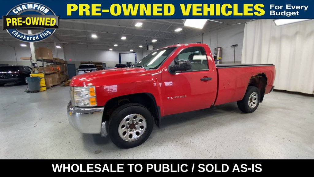 Used 2012 Chevrolet Silverado 1500 W/T w/ LS Package RWD image 8