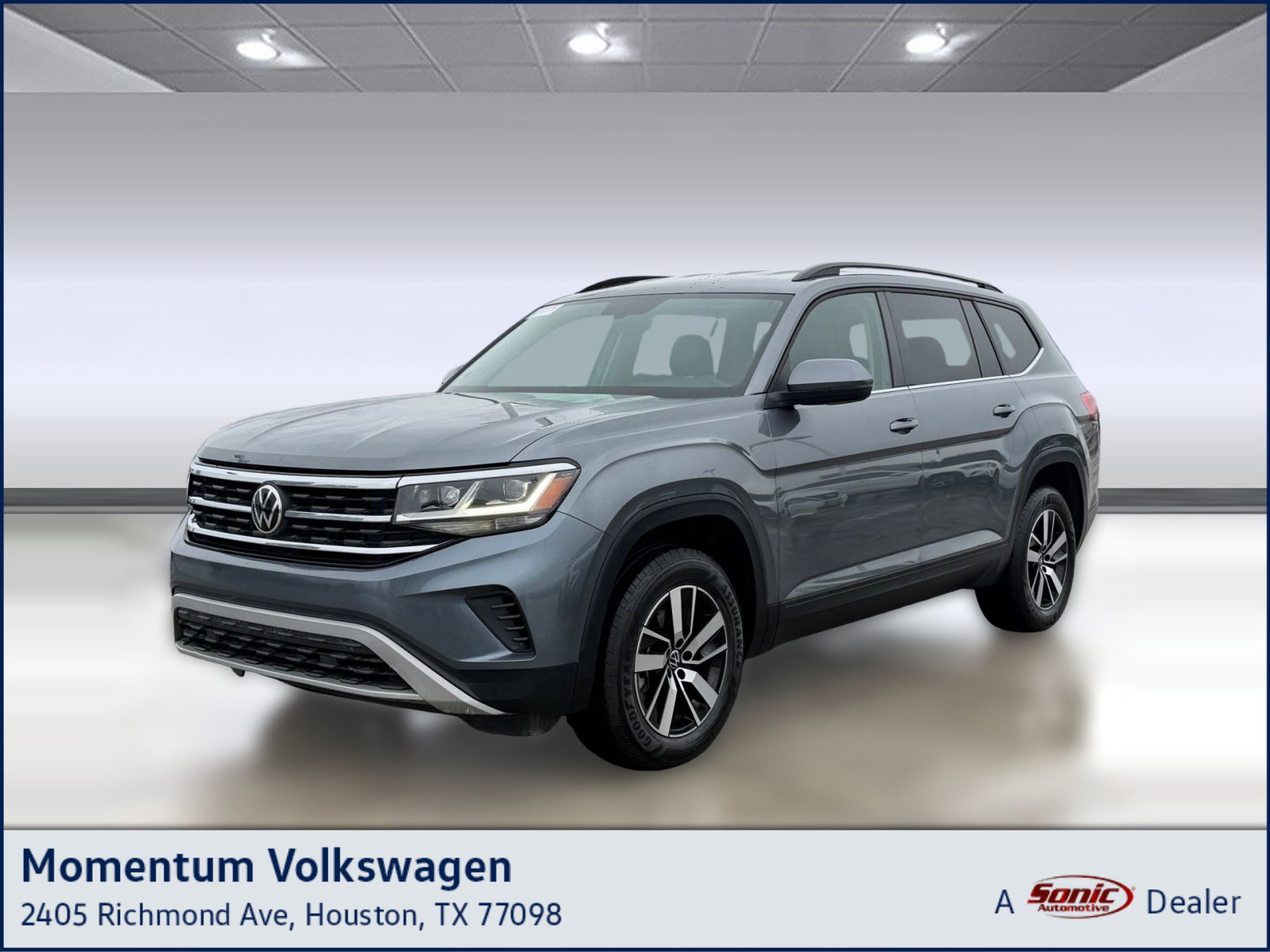 Certified 2022 Volkswagen Atlas SE FWD image 1