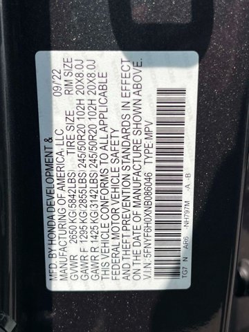 Used 2022 Honda Pilot Elite image 24