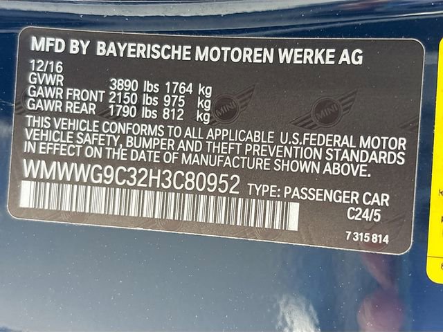 Used 2017 MINI Cooper S image 40