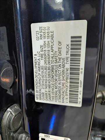 Used 2023 Honda Ridgeline RTL-E image 16