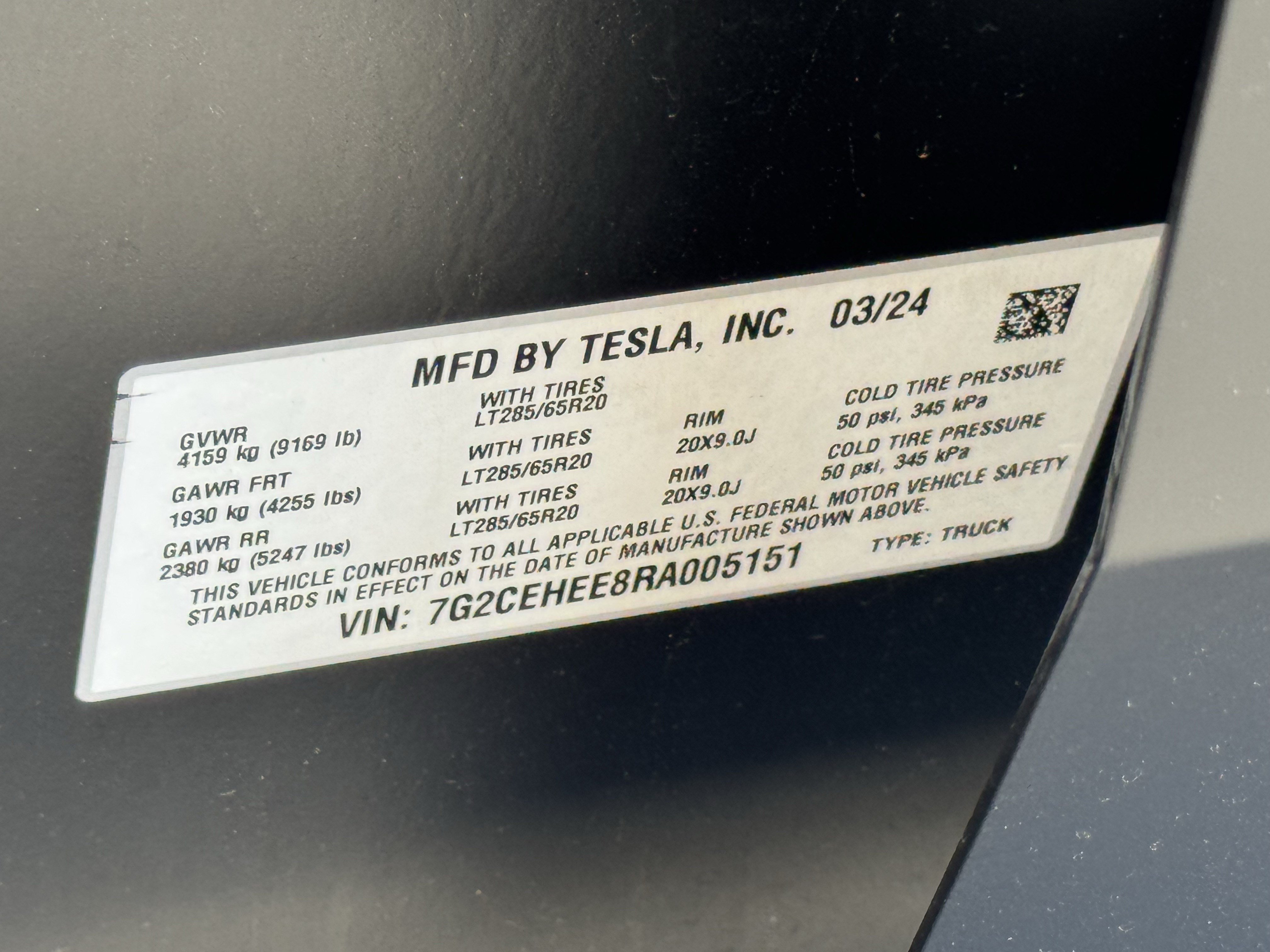 Used 2024 Tesla Cybertruck Cyberbeast AWD/4WD image 41