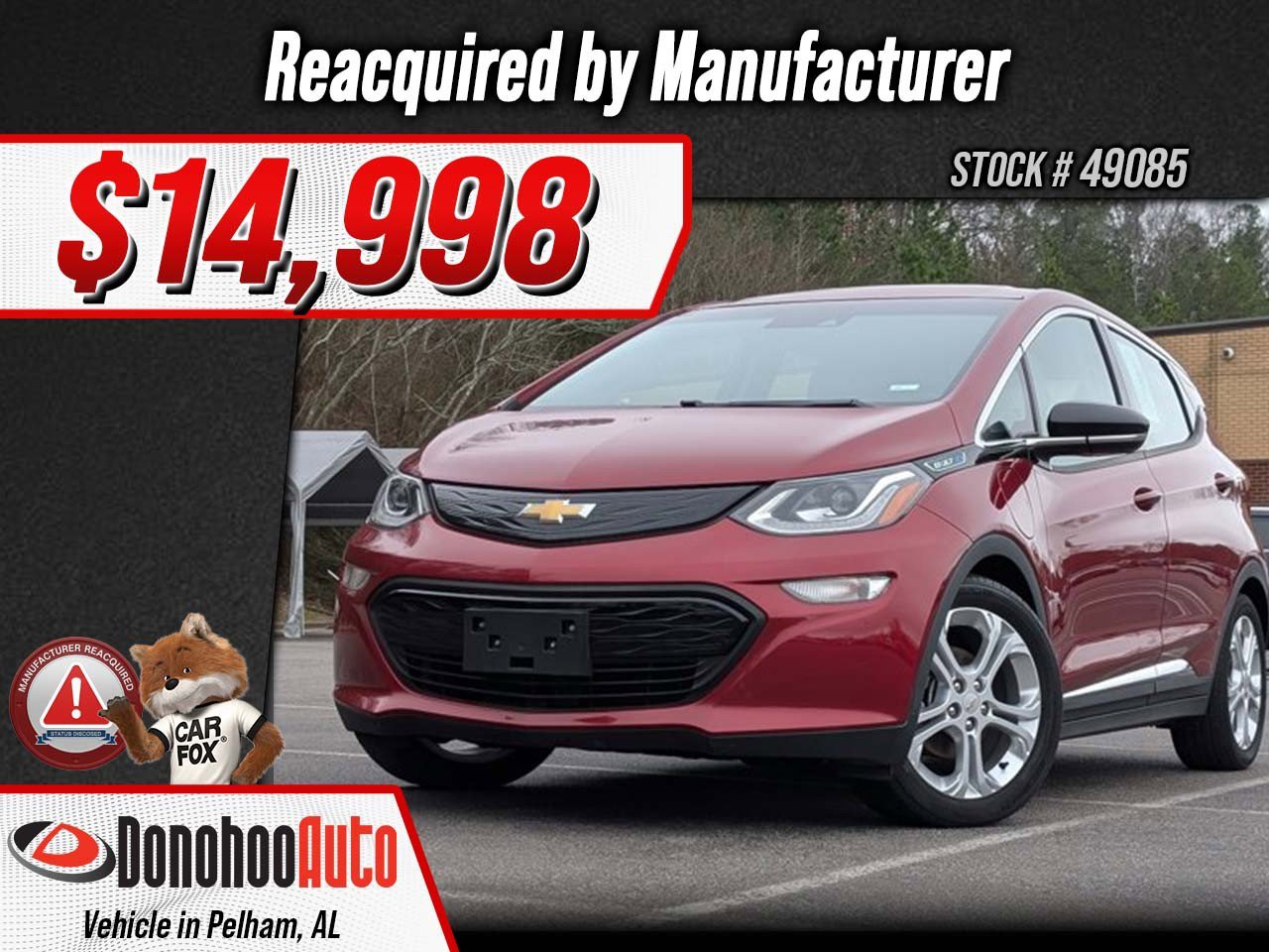 Used 2020 Chevrolet Bolt LT image 1