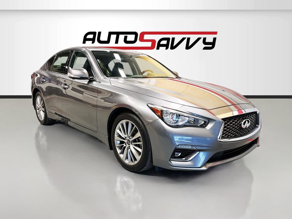 Used 2022 INFINITI Q50 Luxe w/ Cargo Package