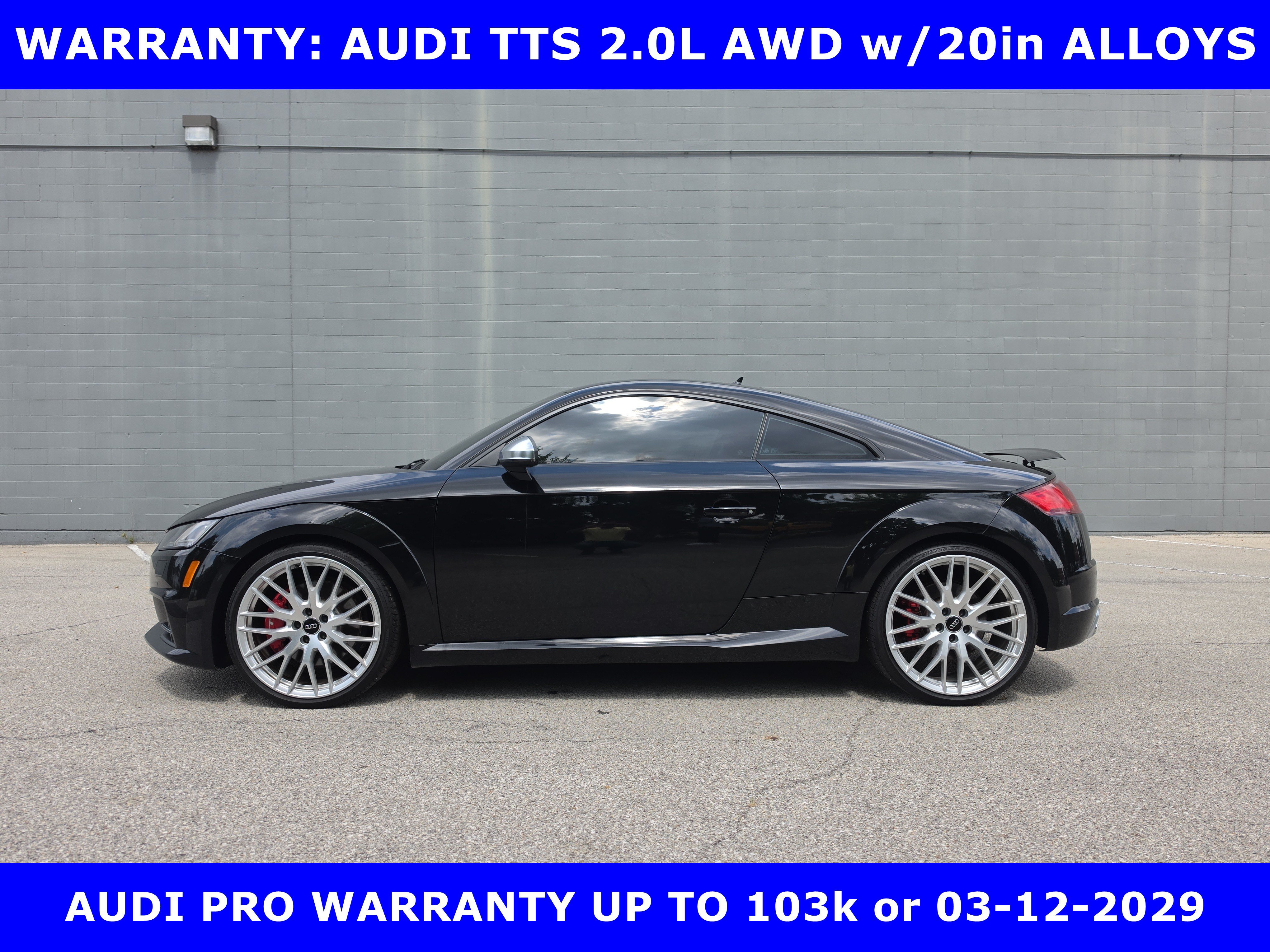 Used 2017 Audi TTS 2.0T Coupe AWD/4WD video 1