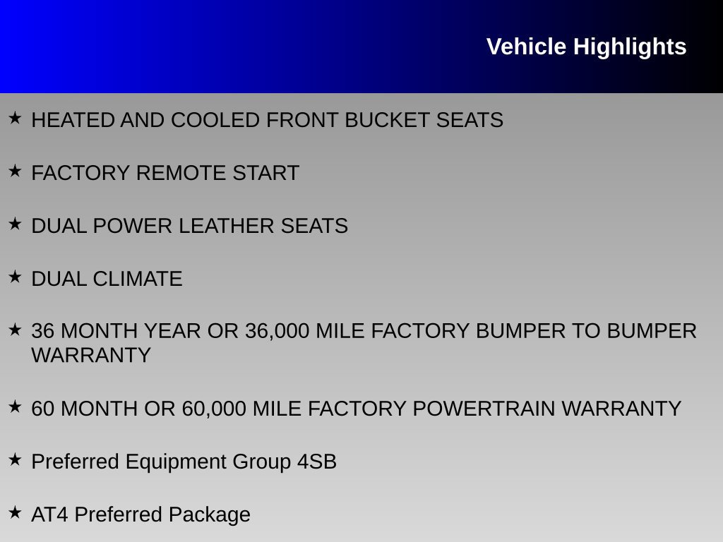Used 2025 GMC Sierra 2500 AT4 AWD/4WD image 12