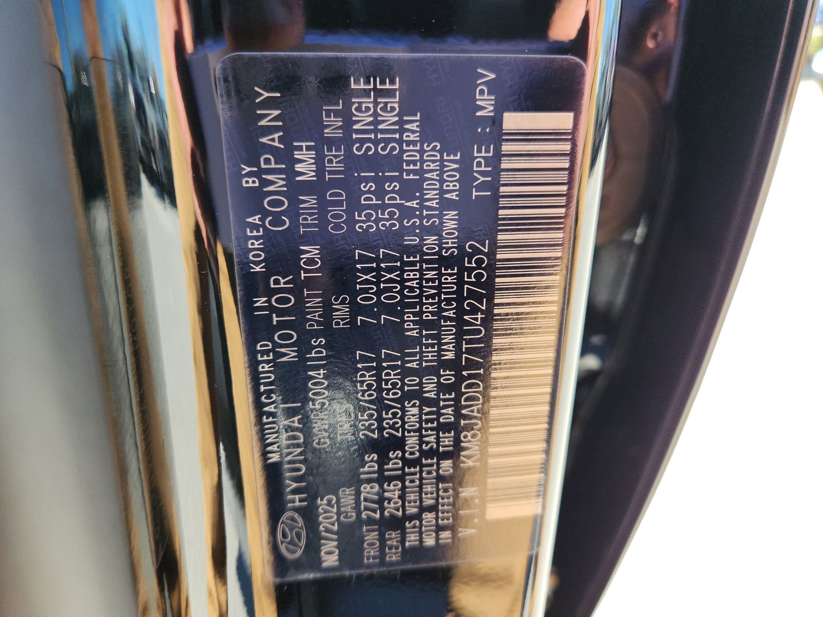 New 2026 Hyundai Tucson Blue SE image 26