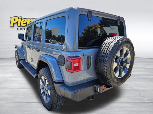 Used 2021 Jeep Wrangler Unlimited Sahara w/ Uconnect 4C Nav & Sound Group AWD/4WD image 3