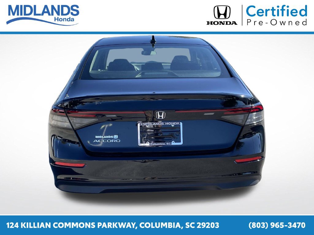 Certified 2025 Honda Accord LX image 5
