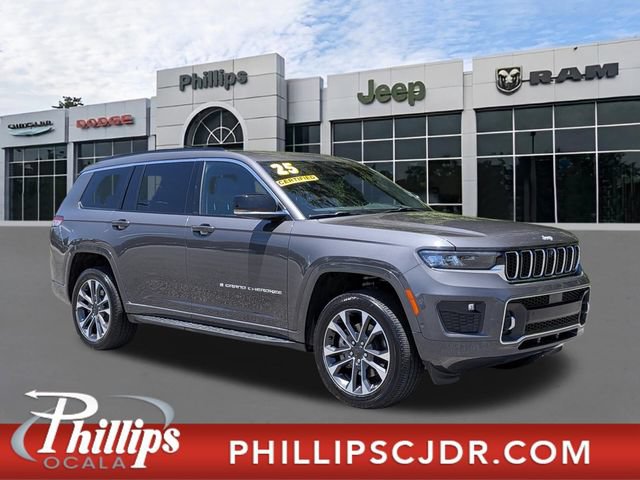 Certified 2025 Jeep Grand Cherokee L Overland w/ Advanced Protech Group III