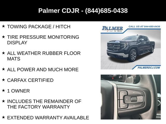 Used 2025 GMC Sierra 1500 SLT w/ SLT Premium Plus Package AWD/4WD image 30