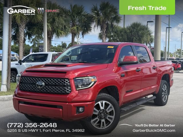 Used 2021 Toyota Tundra SR5 w/ TRD Sport Plus Package AWD/4WD image 1