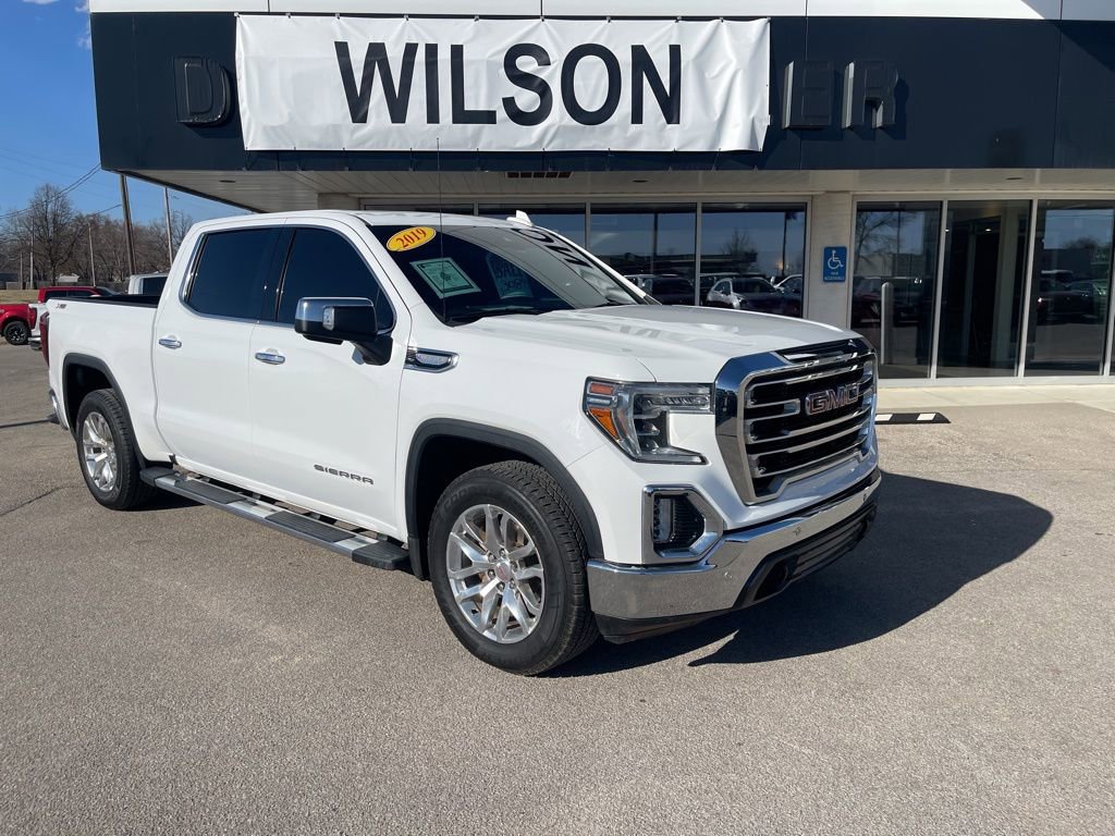 Used 2019 GMC Sierra 1500 SLT AWD/4WD image 1