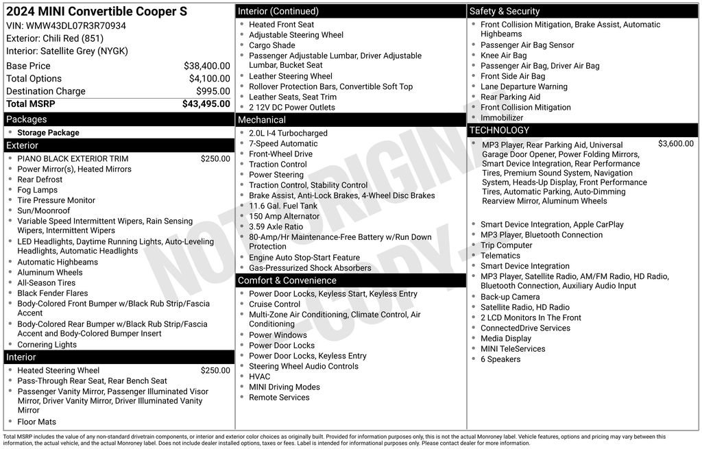 Used 2024 MINI Cooper S FWD image 9