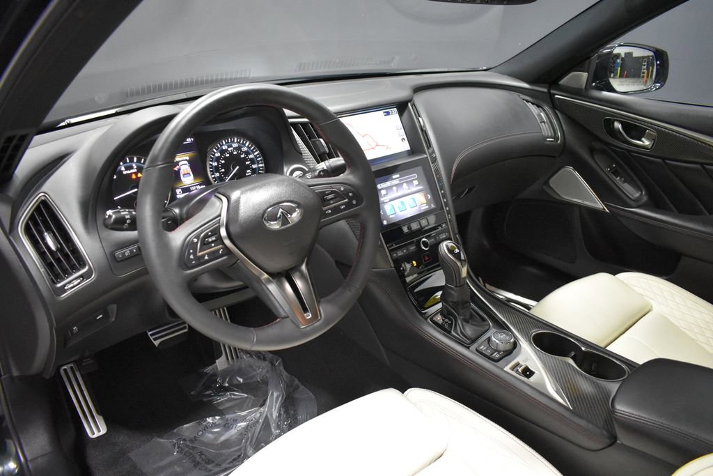 Used 2023 INFINITI Q50 Red Sport 400 w/ Black Opal Edition image 4