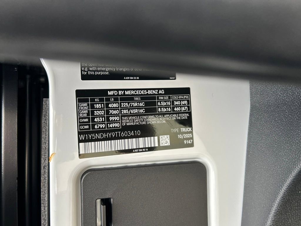 New 2026 Mercedes-Benz Sprinter 3500 image 26