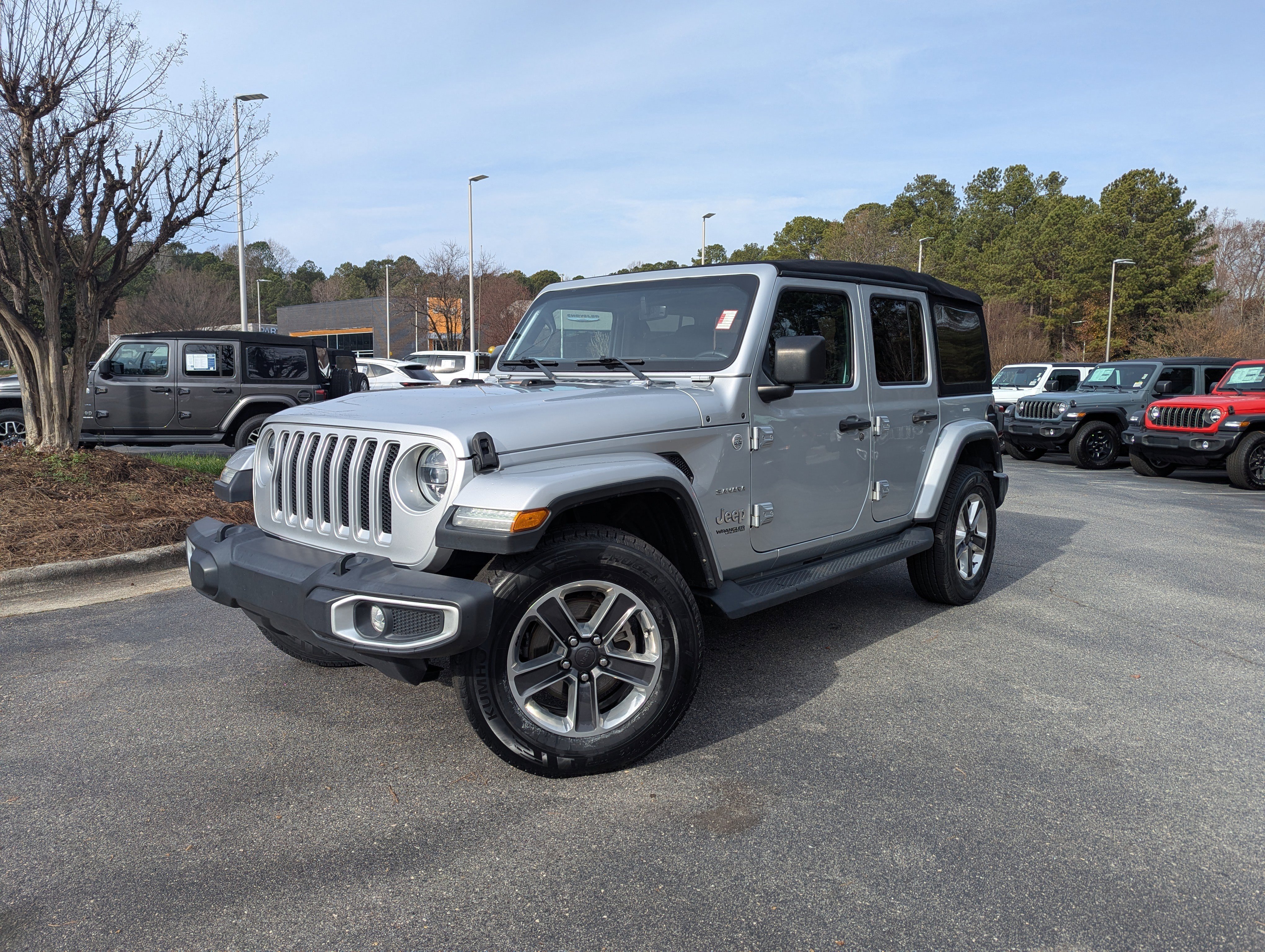 Used 2022 Jeep Wrangler Unlimited Sahara w/ LED Lighting Group