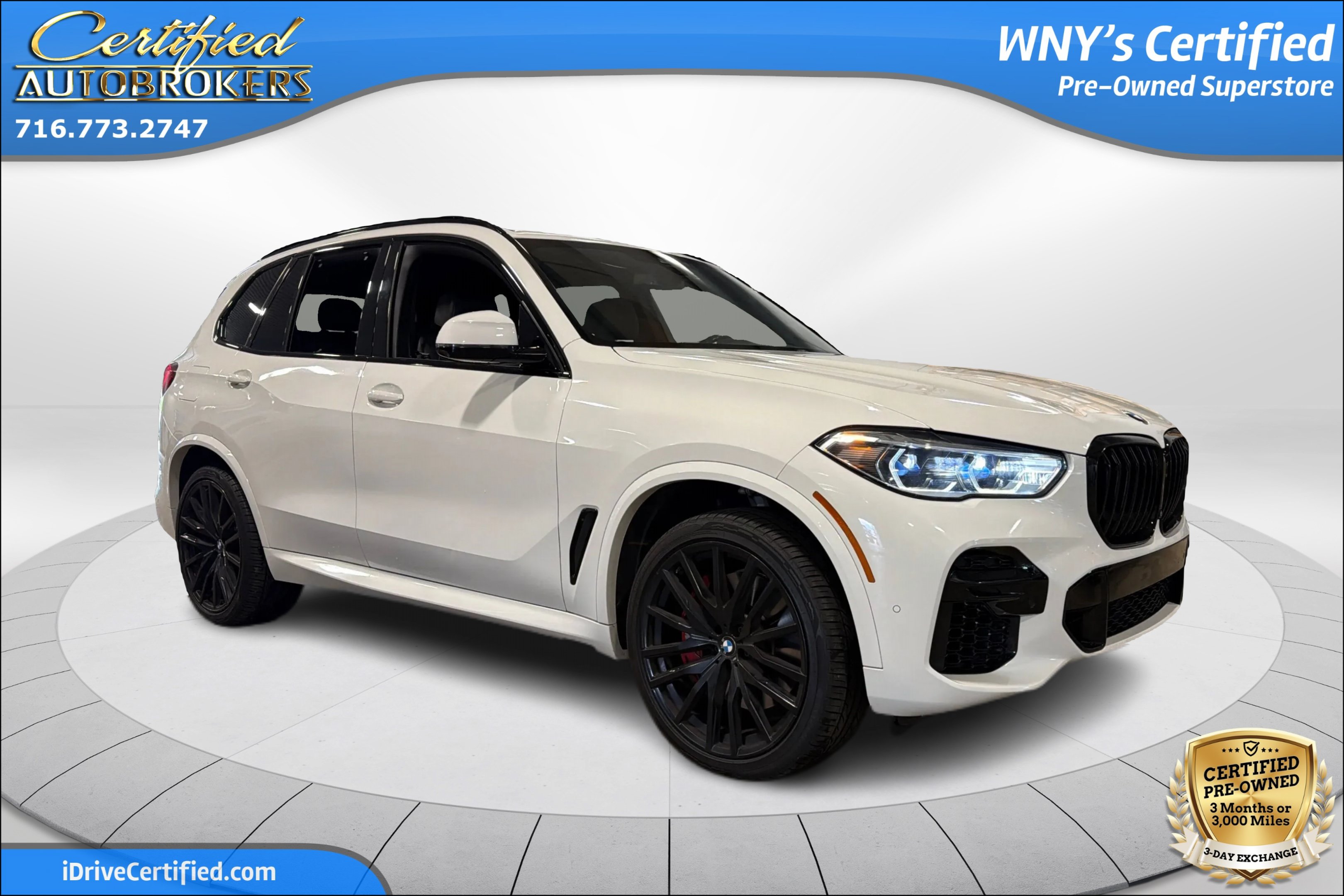 Used 2022 BMW X5 M50i w/ Executive Package AWD/4WD image 3