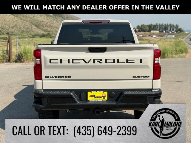 New 2026 Chevrolet Silverado 1500 Custom Trail Boss w/ Dark Appearance Package AWD/4WD image 4