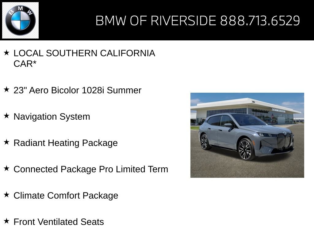 Used 2026 BMW iX xDrive60 w/ Climate Comfort Package AWD/4WD image 15