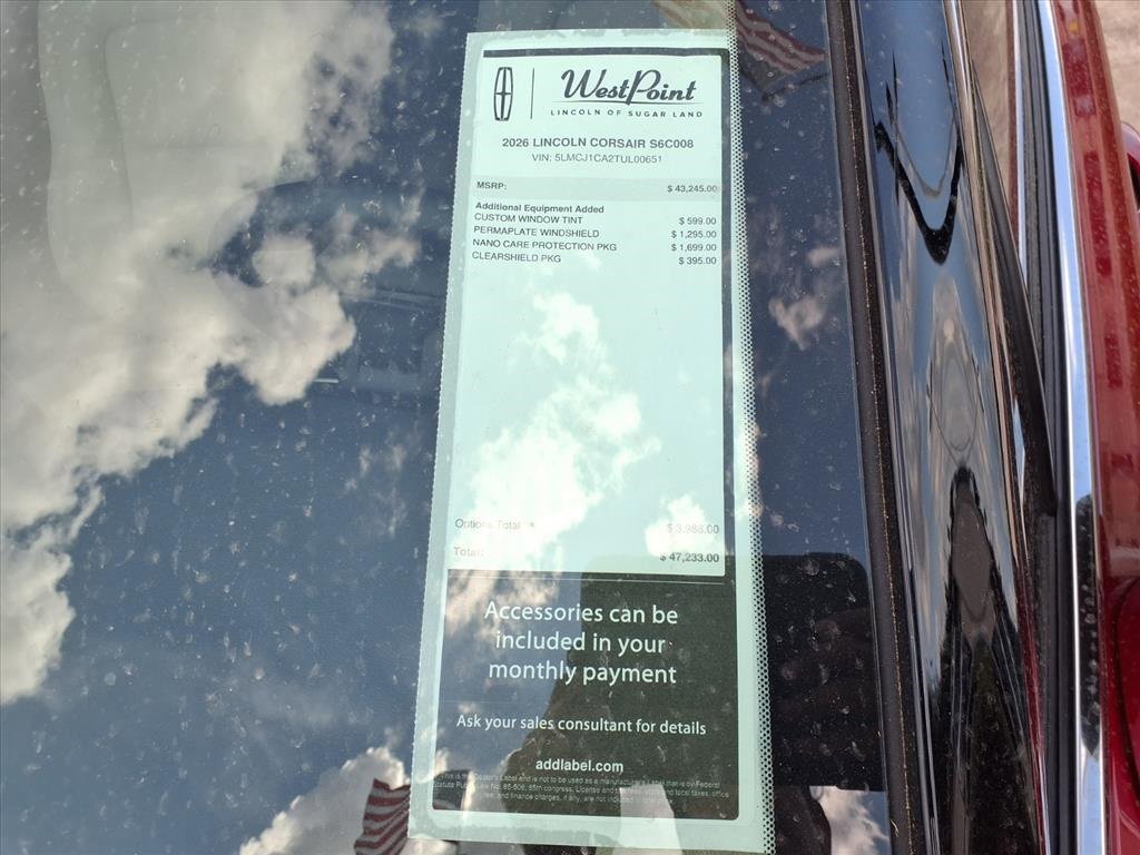 New 2026 Lincoln Corsair Premiere image 3