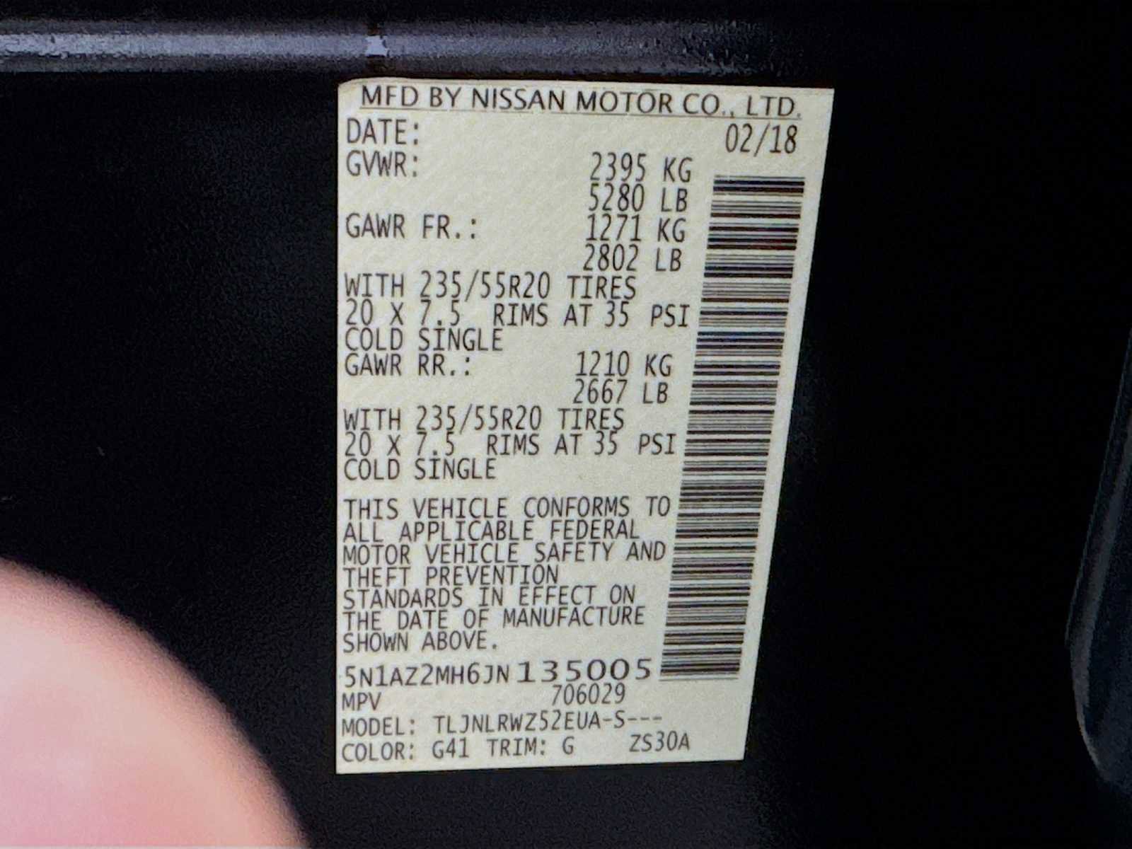 Used 2018 Nissan Murano SL w/ Midnight Edition Package image 30