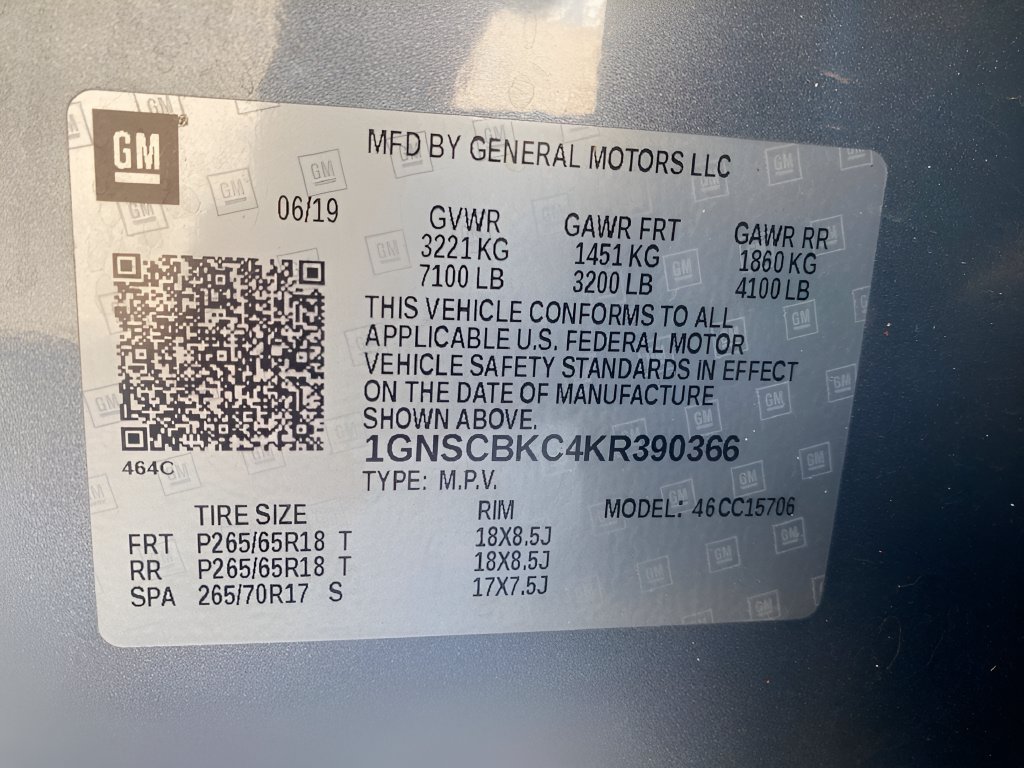 Used 2019 Chevrolet Tahoe LT RWD image 41