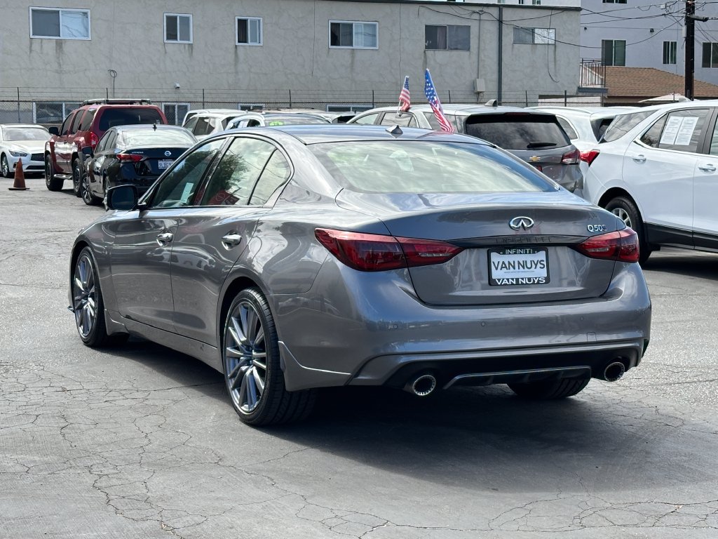 Used 2023 INFINITI Q50 Red Sport 400 RWD image 4
