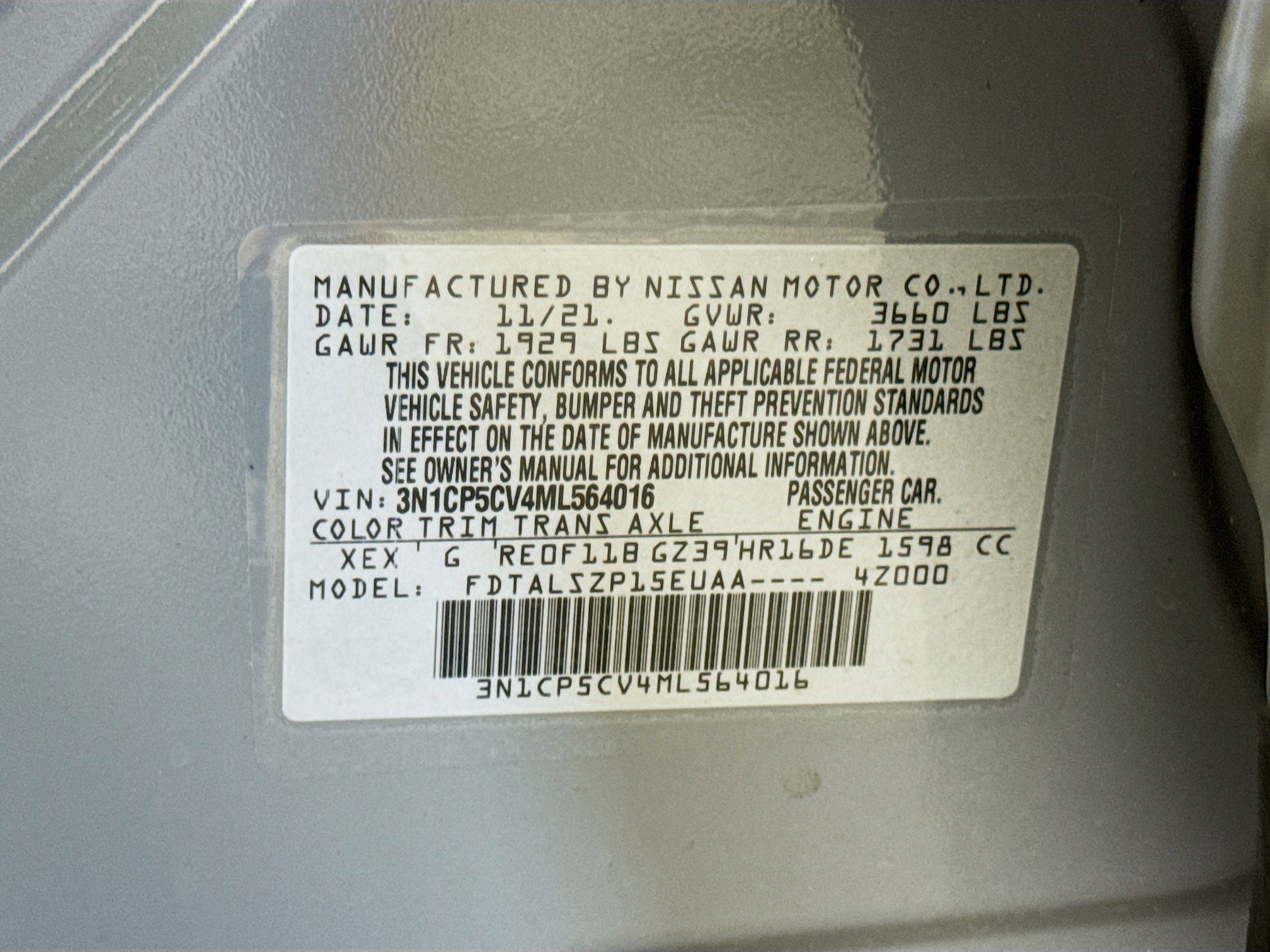 Used 2021 Nissan Kicks SV image 40