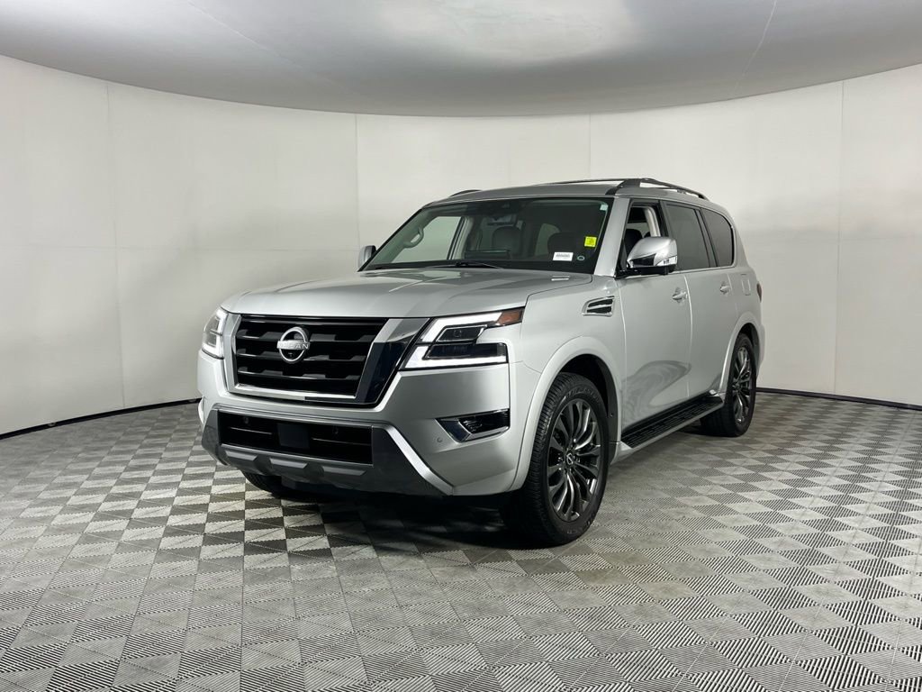 Used 2024 Nissan Armada Platinum w/ Captain's Chairs Package image 2