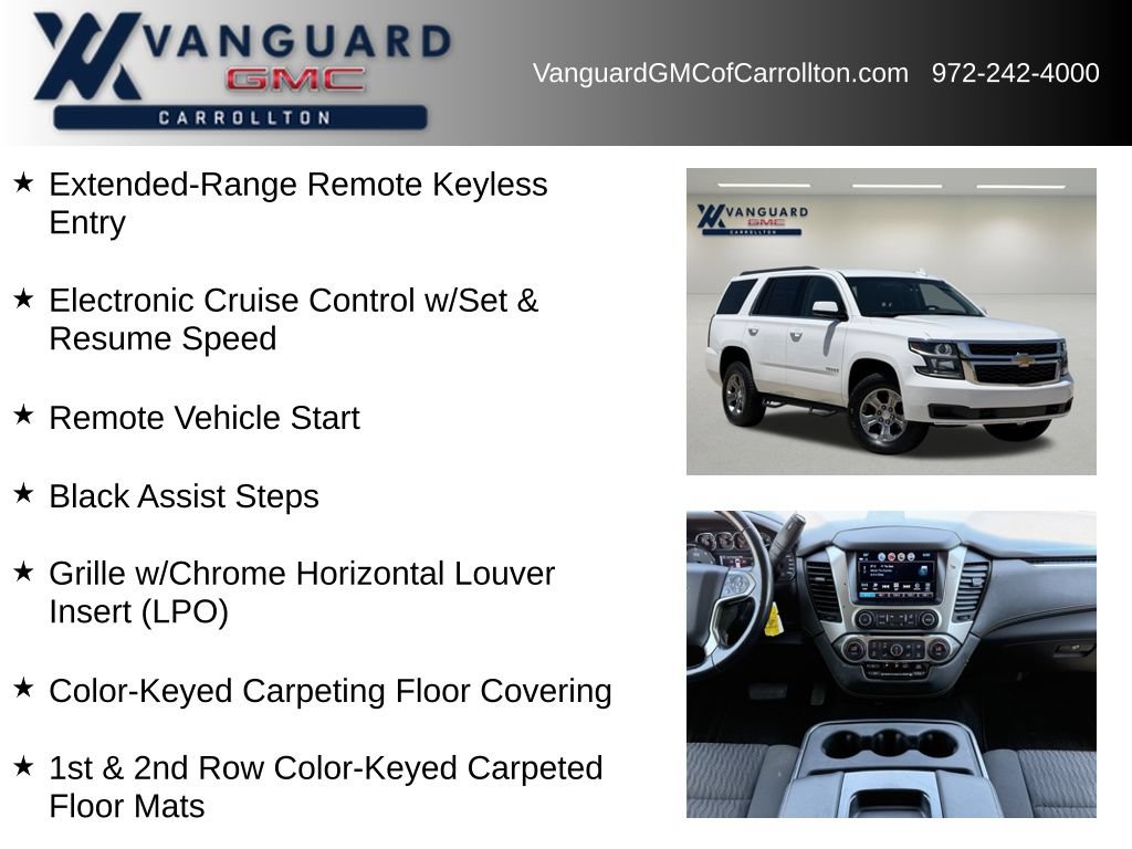 Used 2020 Chevrolet Tahoe LS w/ Skid Plate Package AWD/4WD image 12