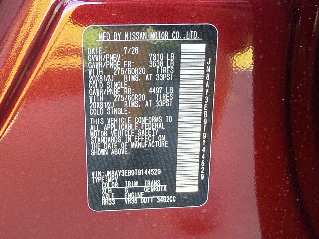 New 2026 Nissan Armada Platinum AWD/4WD image 21