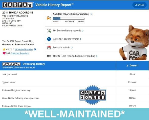 Used 2011 Honda Accord SE image 4