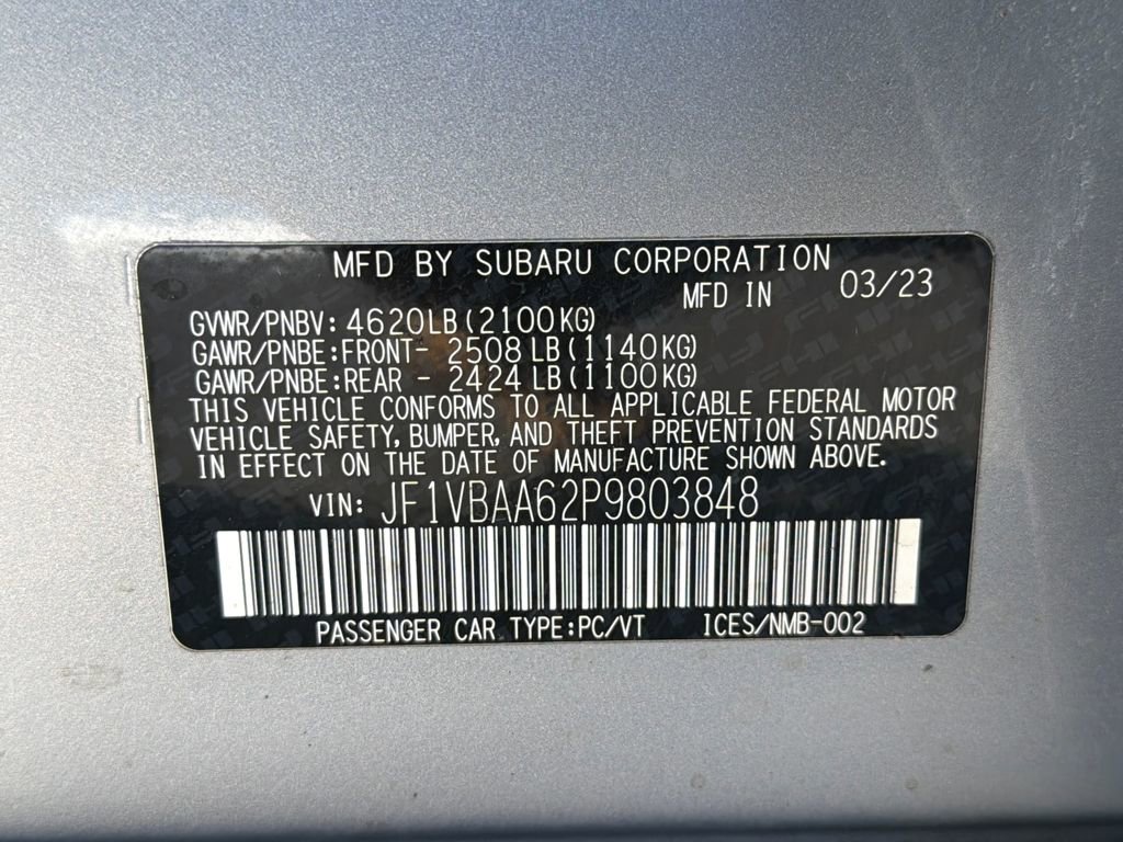 Used 2023 Subaru WRX AWD/4WD image 48