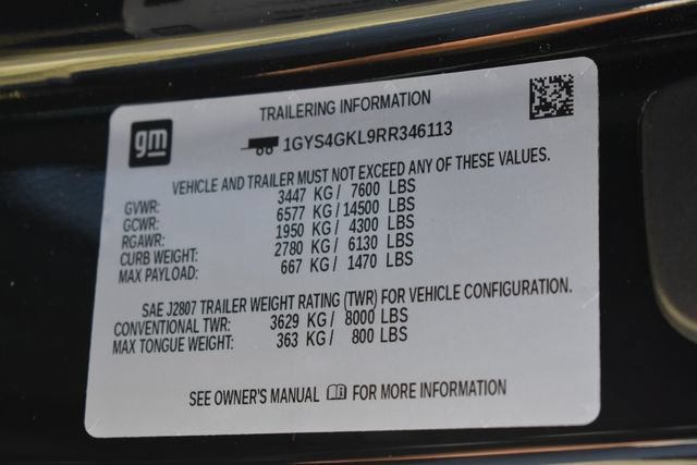 Certified 2024 Cadillac Escalade Sport Platinum w/ Heavy-Duty Trailer Package AWD/4WD image 46