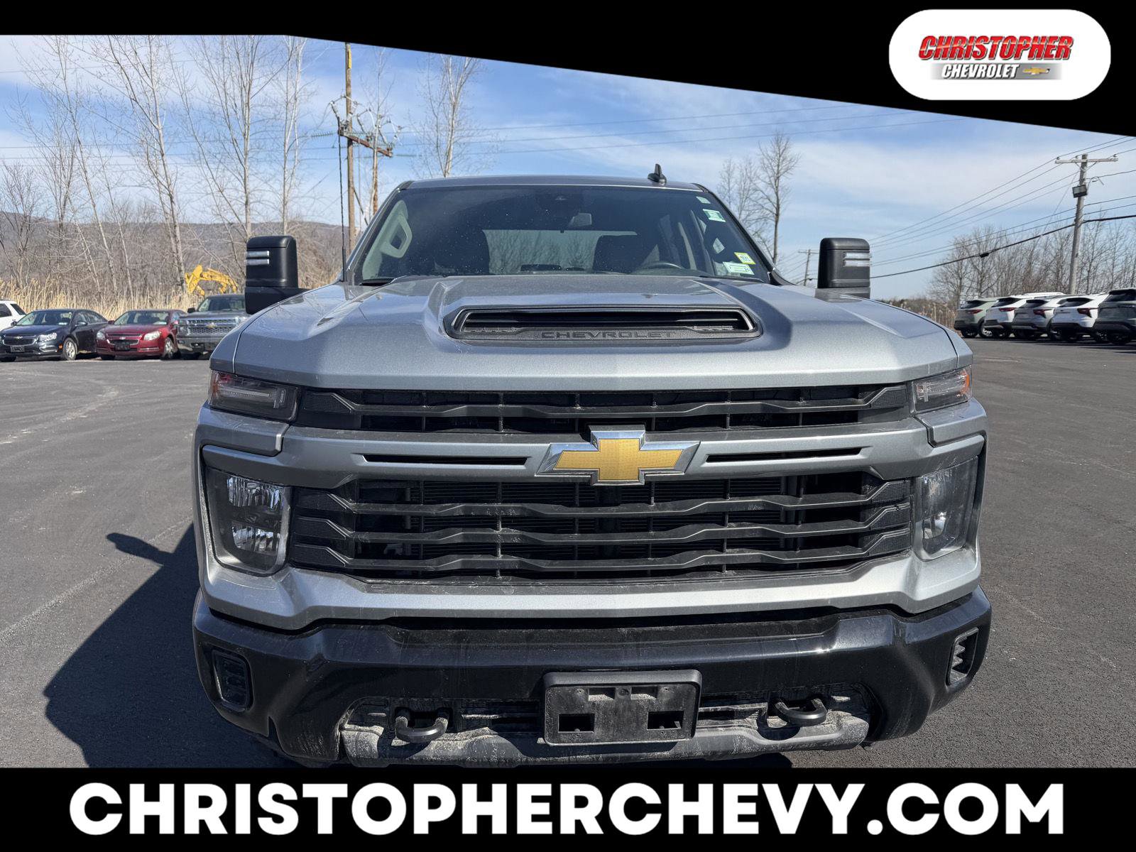 Used 2025 Chevrolet Silverado 2500 Custom w/ Snow Plow Prep/Camper Package image 1