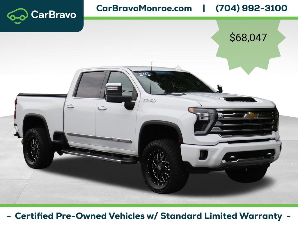 Certified 2024 Chevrolet Silverado 2500 High Country w/ Z71 Off-Road Package AWD/4WD image 9