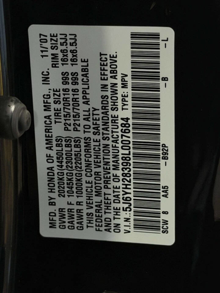 Used 2008 Honda Element LX image 16