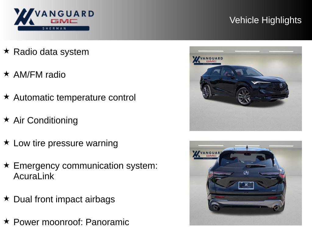 Used 2026 Acura ADX A-Spec AWD/4WD image 10