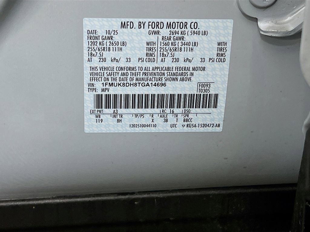 Used 2026 Ford Explorer Active image 37