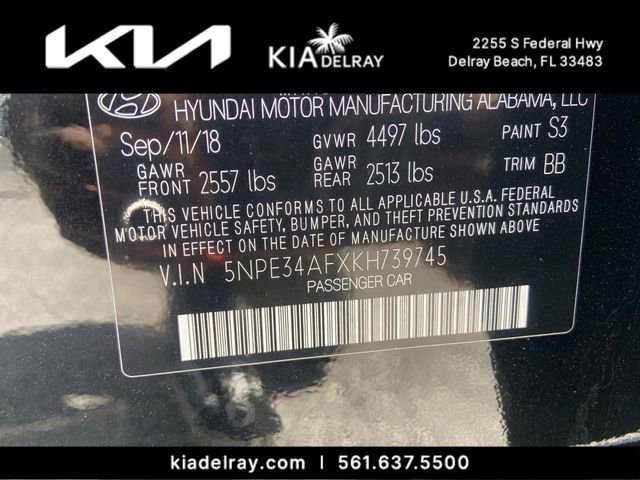 Used 2019 Hyundai Sonata Limited image 32