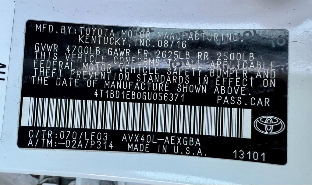 Used 2016 Toyota Avalon XLE Plus image 29