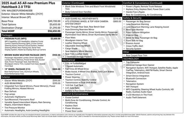 Certified 2025 Audi A5 2.0T Premium w/ Premium Plus AWD/4WD video 2