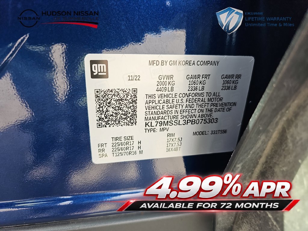 Used 2023 Chevrolet TrailBlazer ACTIV w/ Convenience Package AWD/4WD image 33